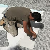 Entretien de piscine mosaique